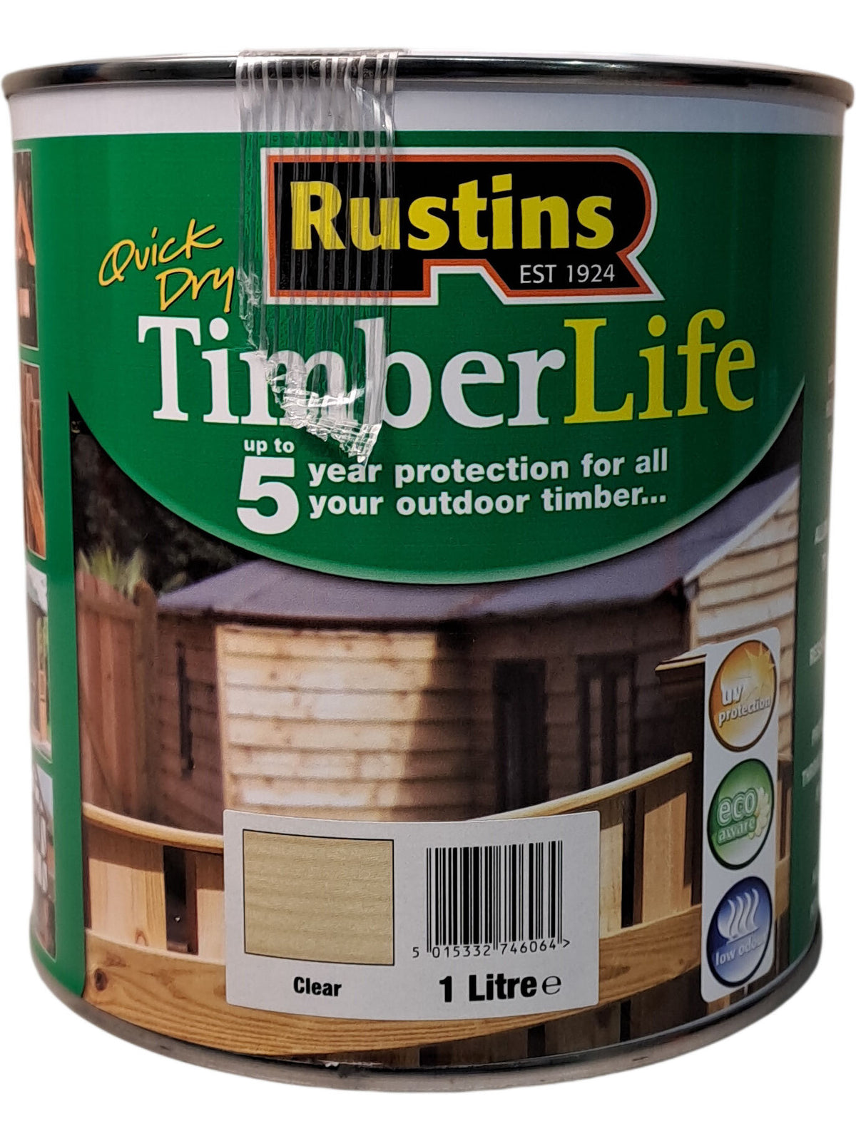 Rustins | TimberLife Quick Dry | Clear | 1 Litre