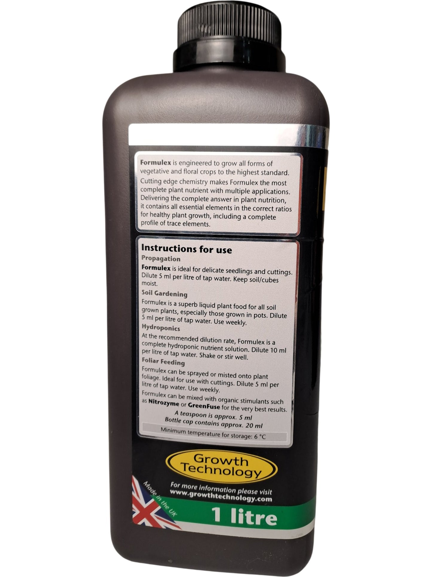 Growth Technology | Formulex Nutrient Solution | 1L
