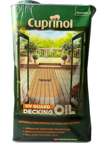 Cuprinol UV Guard Decking Oil 5L