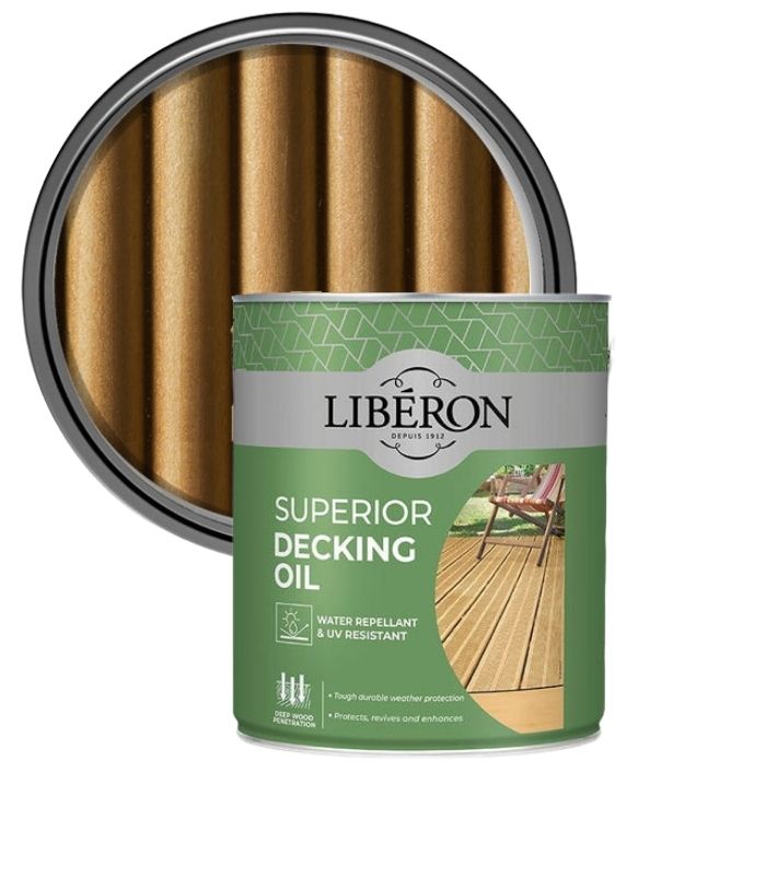 Liberon| Superior Decking Oil| Clear| 5L