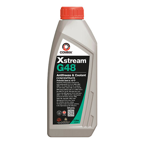 Comma| Xstream G48 Antifreeze/Coolant Concentrate 1L