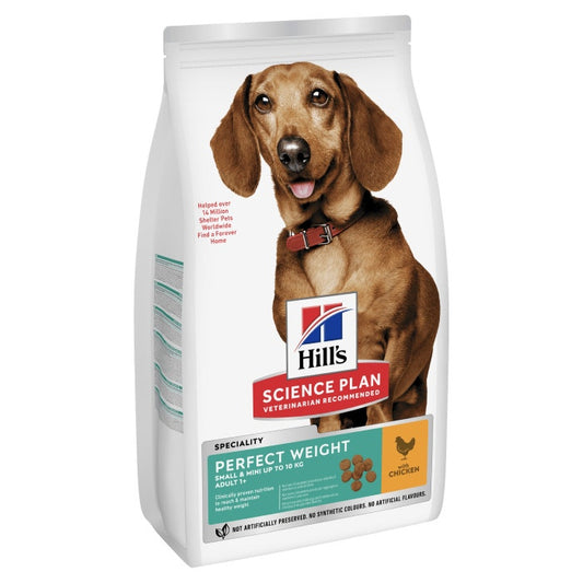 Hill's Perfect Weight | Small/Mini | Adult | Chicken | 6kg
