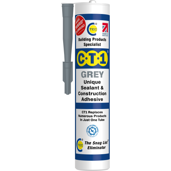 C.T.1 | Construction Sealant/Adhesive| Grey| 290ml