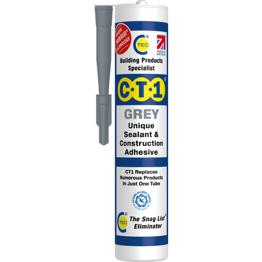 C.T.1 | Construction Sealant/Adhesive| Grey| 290ml