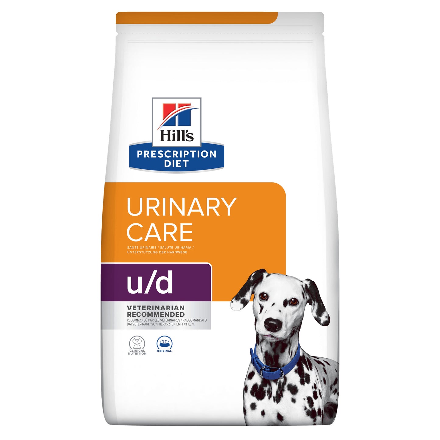 Hill's PRESCRIPTION DIET u/d Urinary Care Dry Dog Food Original Flavour, 4kg