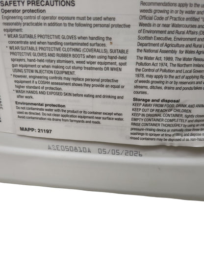 Roundup | Pro Vantage Herbicide | 5 Litres