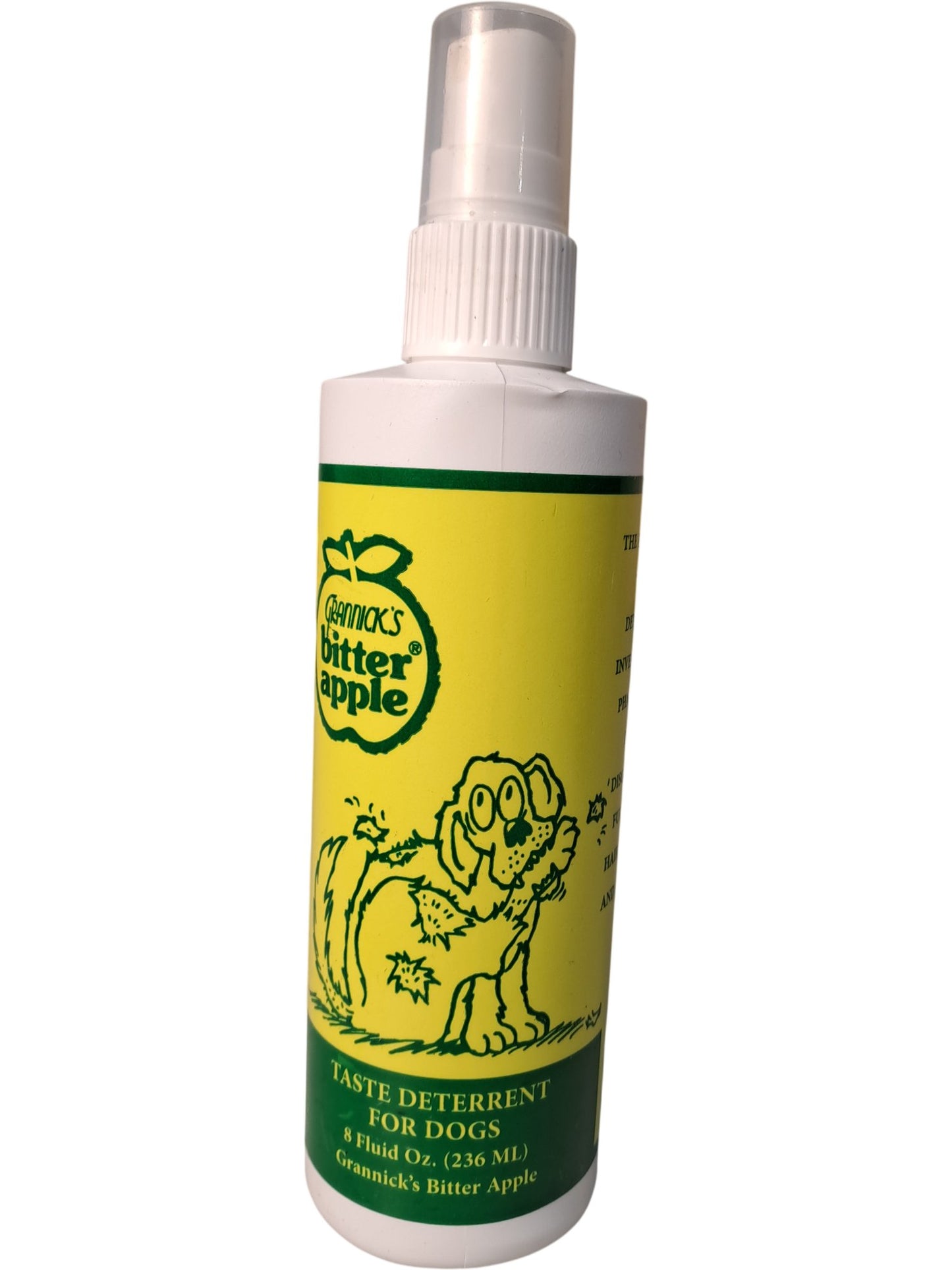 Grannick's | Bitter Apple Taste Deterrent Spray for Dogs | 8 Oz (236 ml)