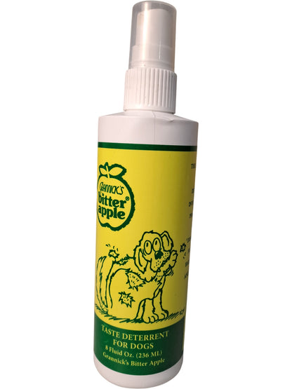 Grannick's | Bitter Apple Taste Deterrent Spray for Dogs | 8 Oz (236 ml)
