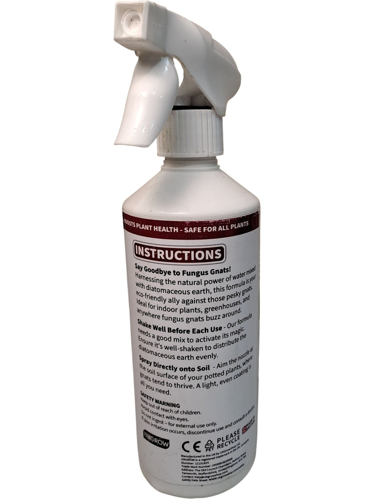 Gnat Stop | Plant Pot Spray | 500ml