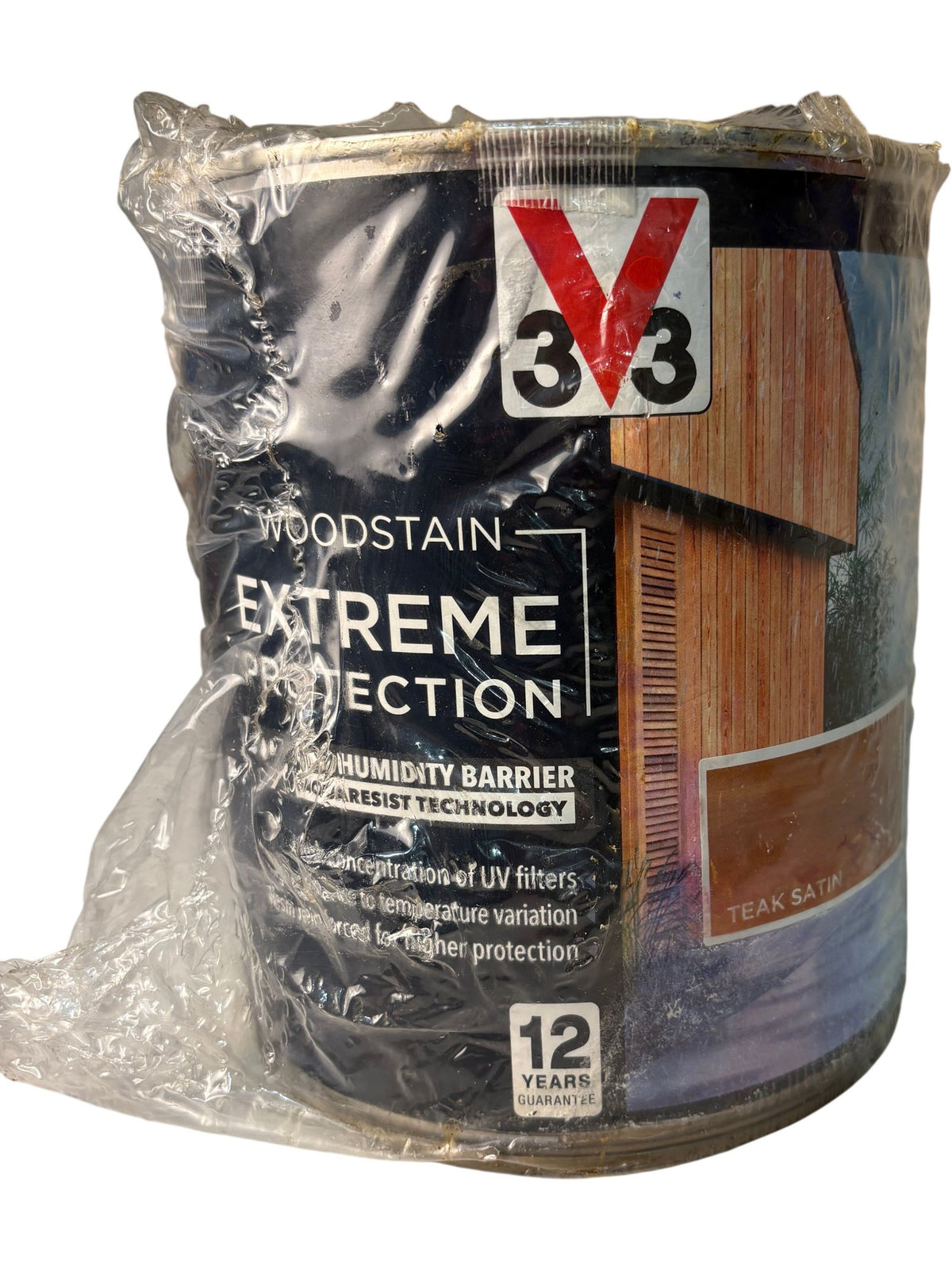 V33 Woodstain Extreme Protection Teak Satin 2.5L