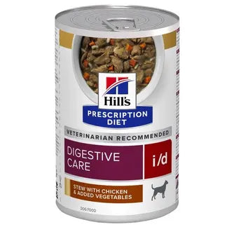 Hill's Prescription Diet i/d Digestive Care Wet Dog Food Stew 12 x 354g