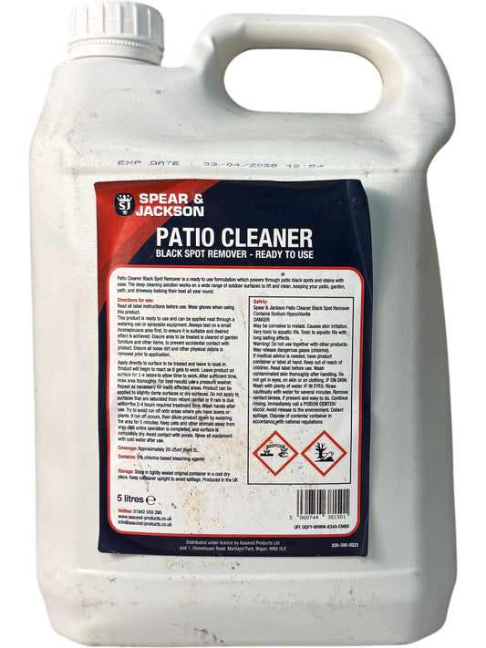 Spear & Jackson Patio Cleaner 5 Litres