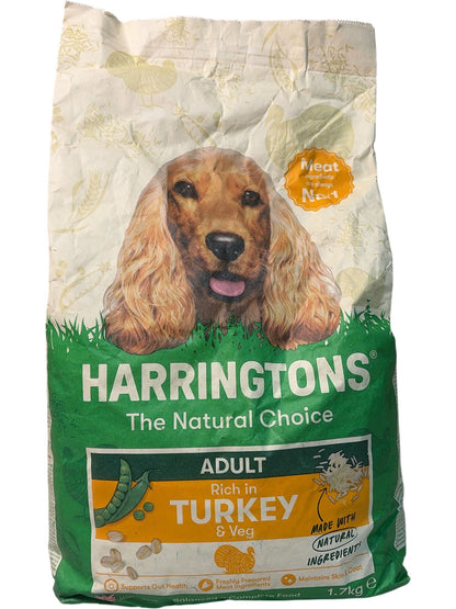 Harringtons | Adult Dog Food | Turkey & Veg | 1.7kg