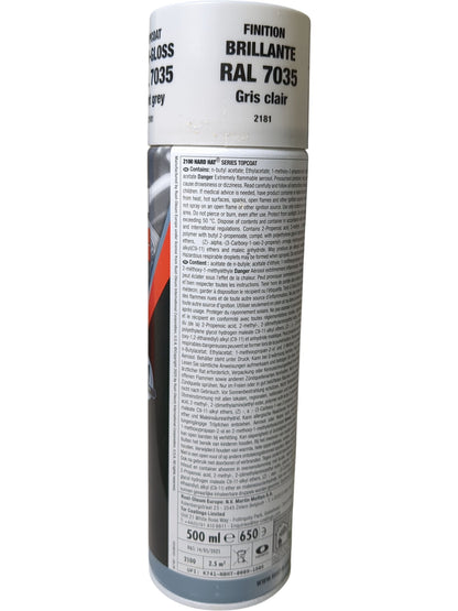 Rust-Oleum | Topcoat High-Gloss | RAL 7035 Light Grey | 500ml