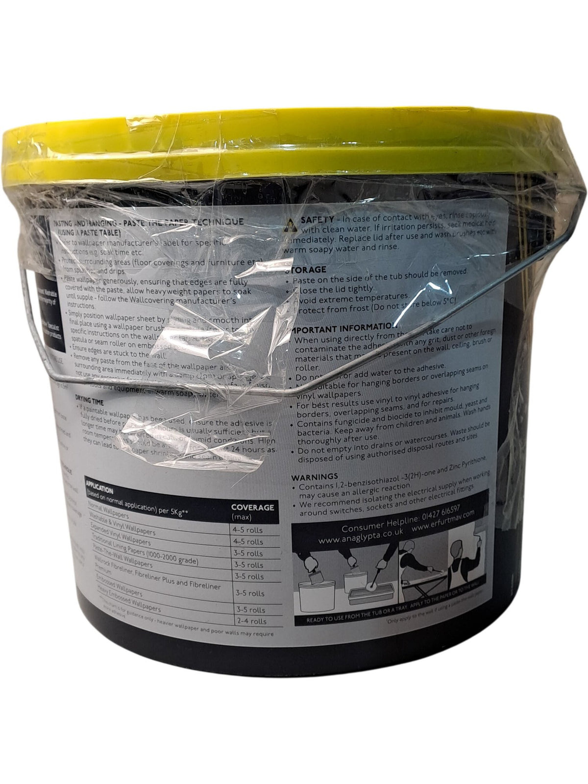 Anaglypta | ReadyMix Adhesive | 5KG
