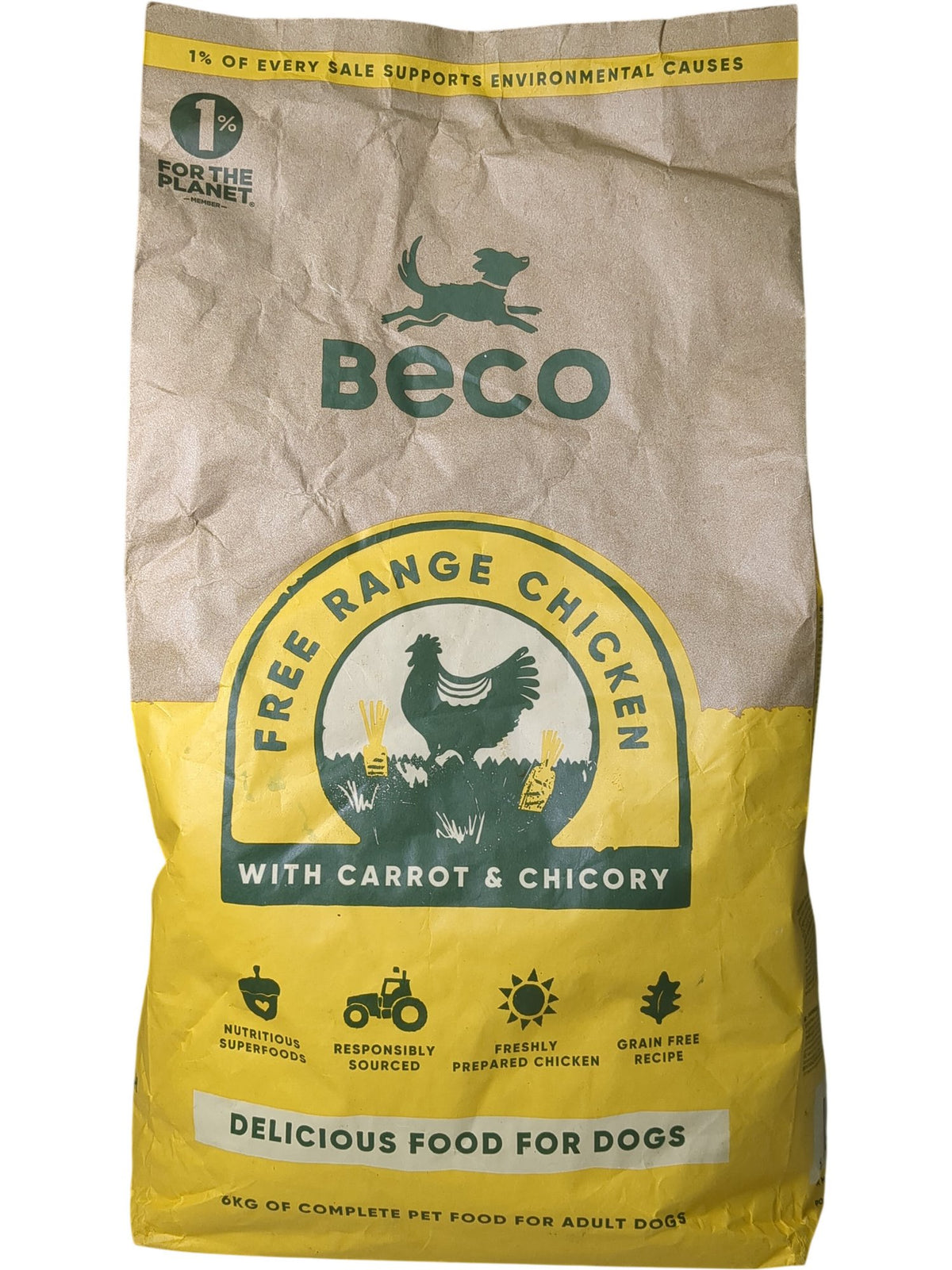 Beco | Free Range Chicken Dog Food | 6KG