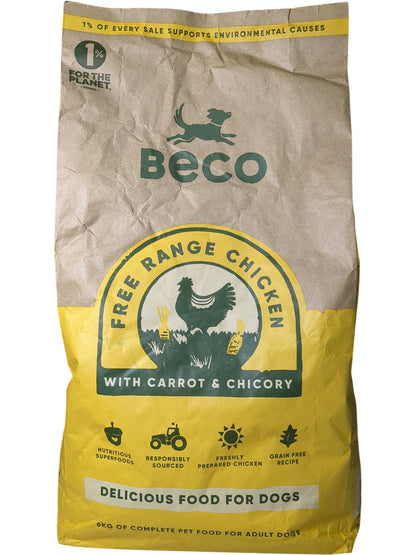 Beco | Free Range Chicken Dog Food | 6KG