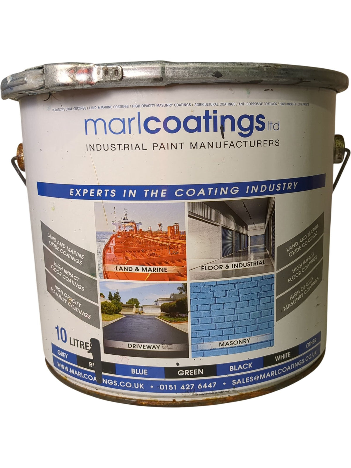 Marl Coatings | Industrial Paint | 10L