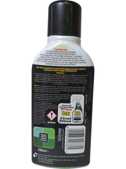 T-Cut | Color Fast Green | 500ml