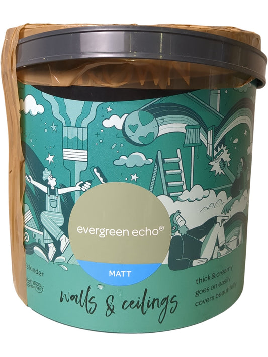 Evergreen Echo | Walls & Ceilings Paint | Matt | 2.5L