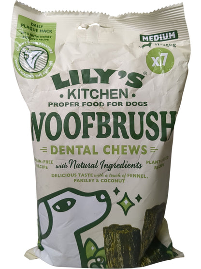 Lily's Kitchen | Woofbrush Dental Chews Medium | 196g