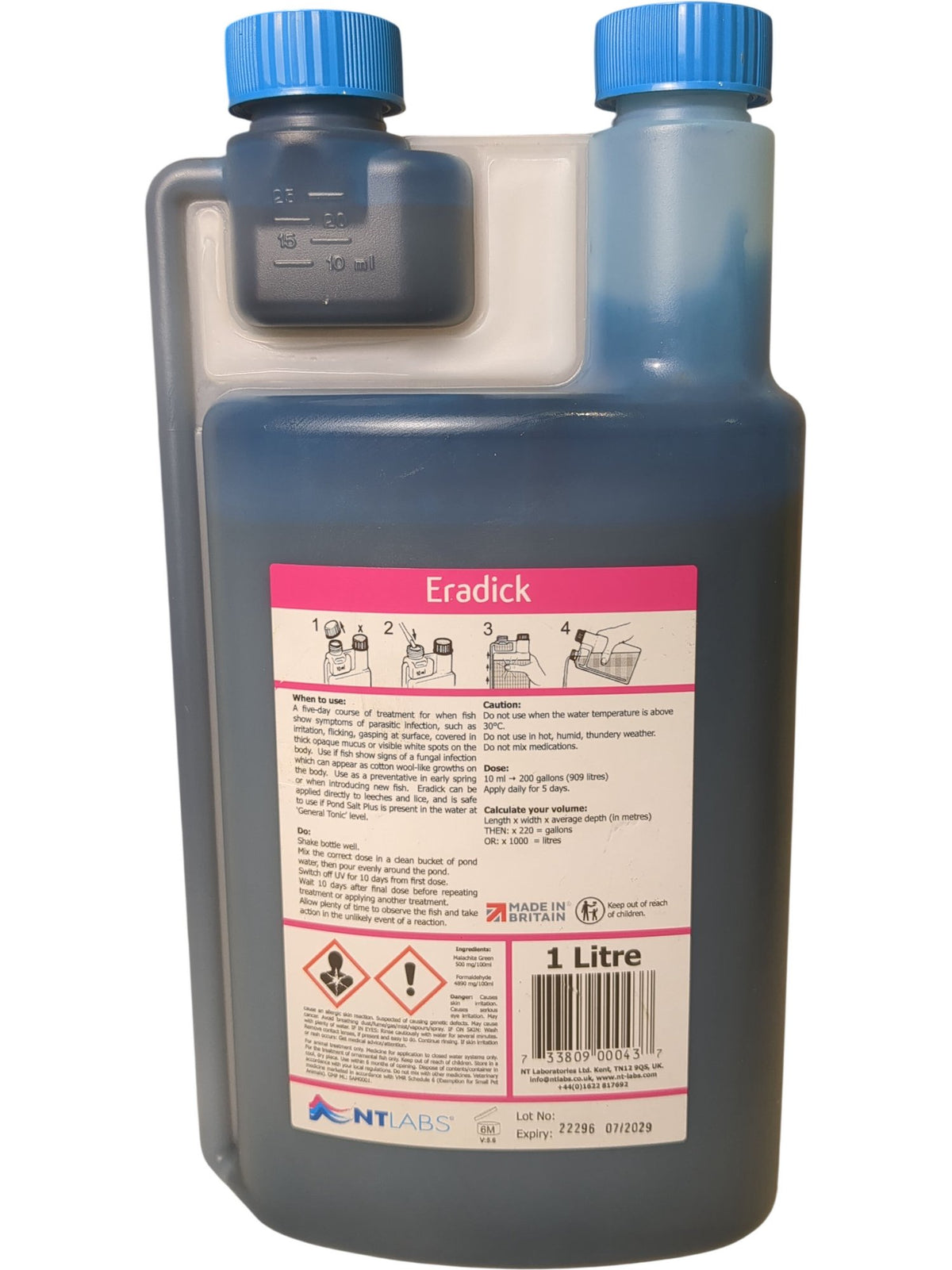 NT Labs | Anti-Parasite & Fungus Treatment | 1 Litre