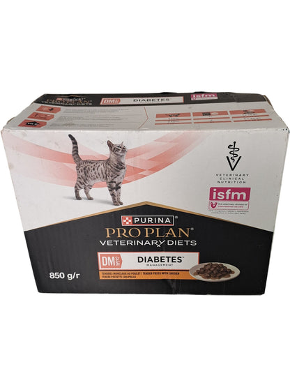 Purina | Pro Plan Veterinary Diets DM St/Ox Diabetes Management | Chicken|10x85g
