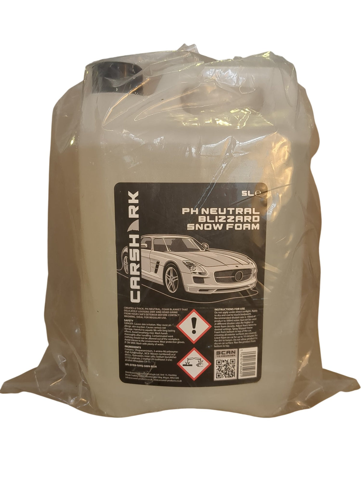 Carshark | PH Neutral Blizzard Snow Foam | 5L