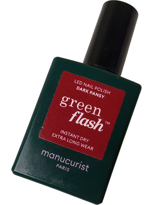 Manucurist | Green Flash LED Nail Polish | Dark Pansy | 15ml