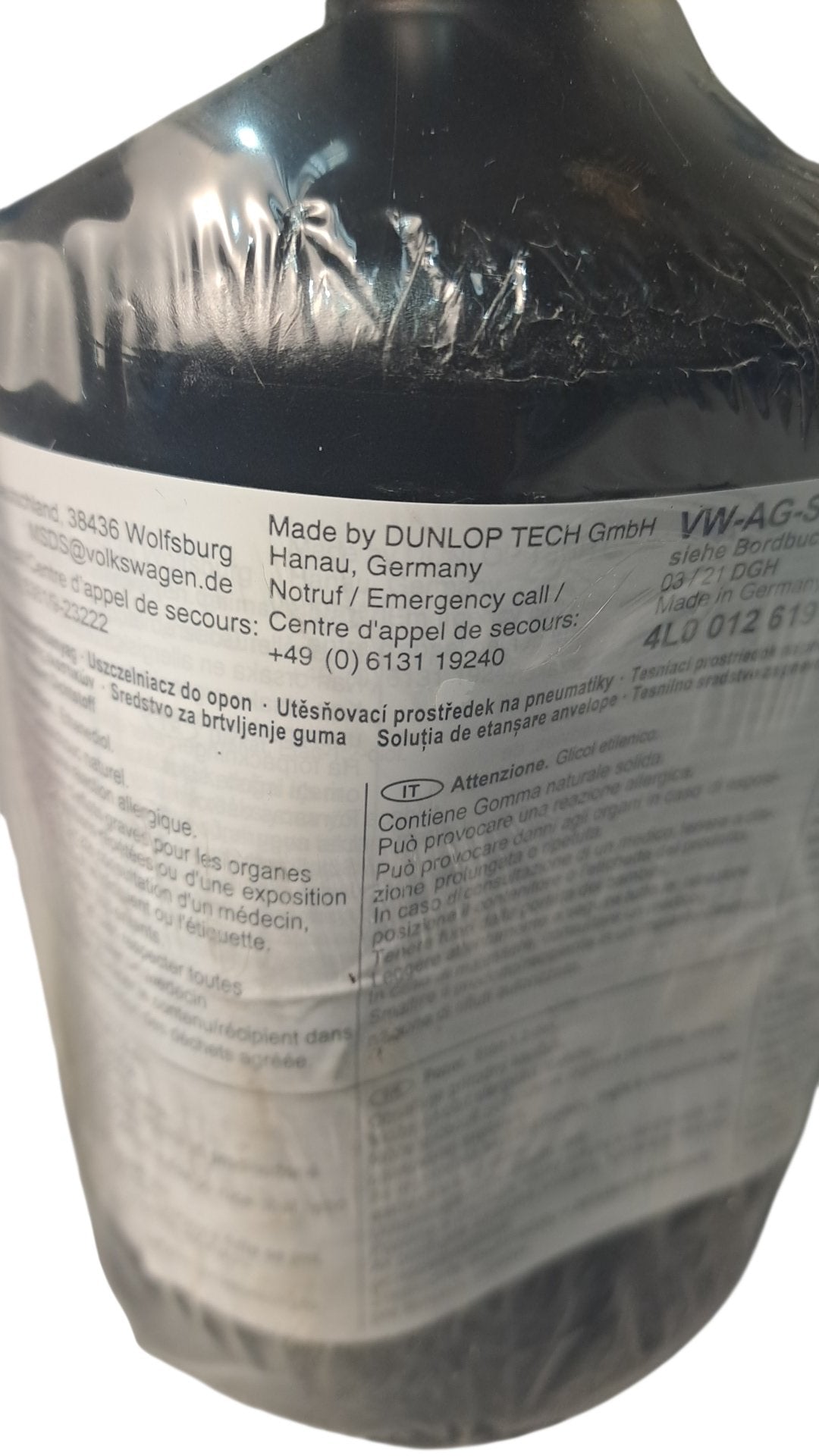 VW AG | Tire Mobility System (TMS) | 600ml