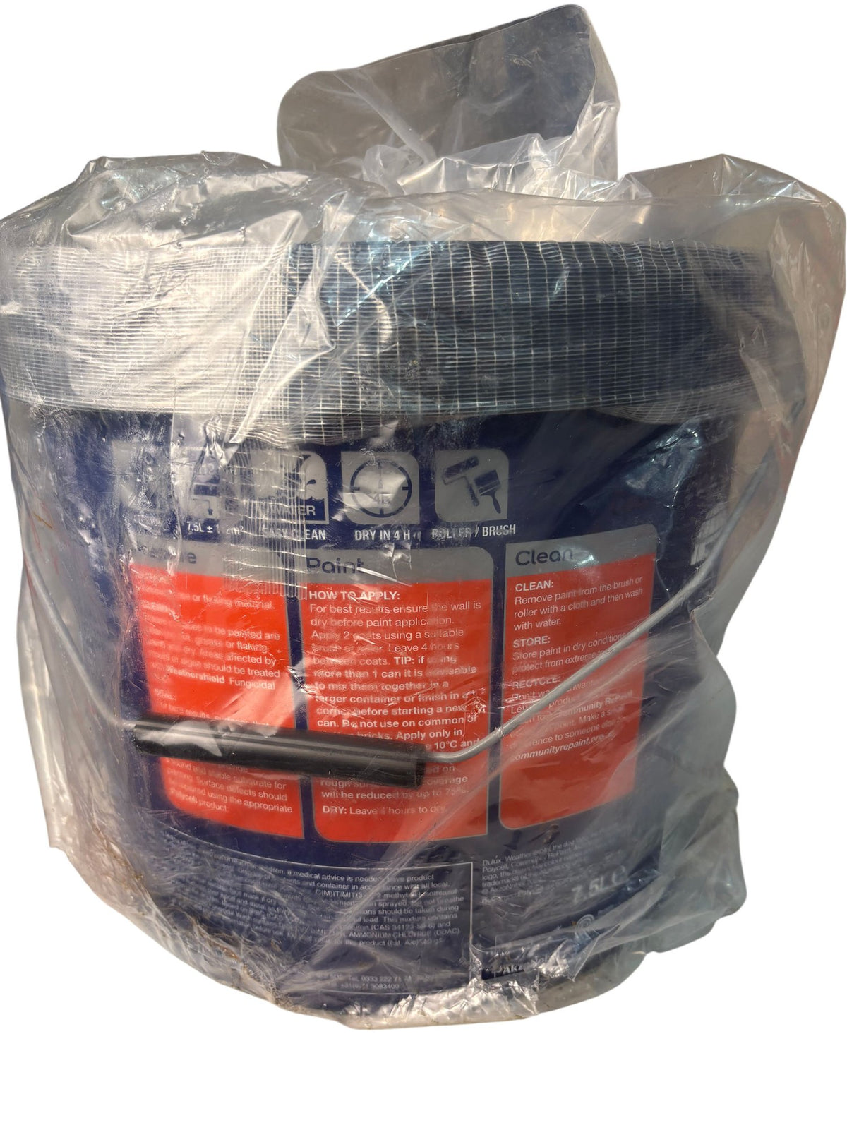 Dulux Weathershield All Weather Protection Paint Pure Brilliant White 5L