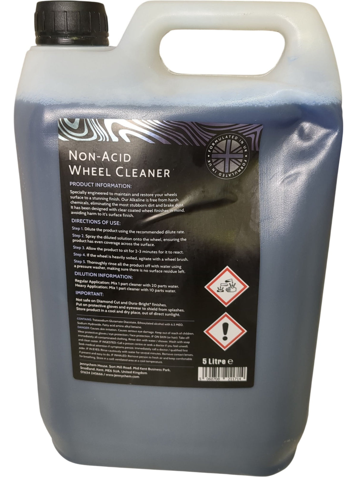 JennyChem | Non-Acid Wheel Cleaner | G7047X | 5 Litre