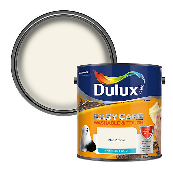 Dulux| Easycare Tough| Fine Cream Matt| 2.5L