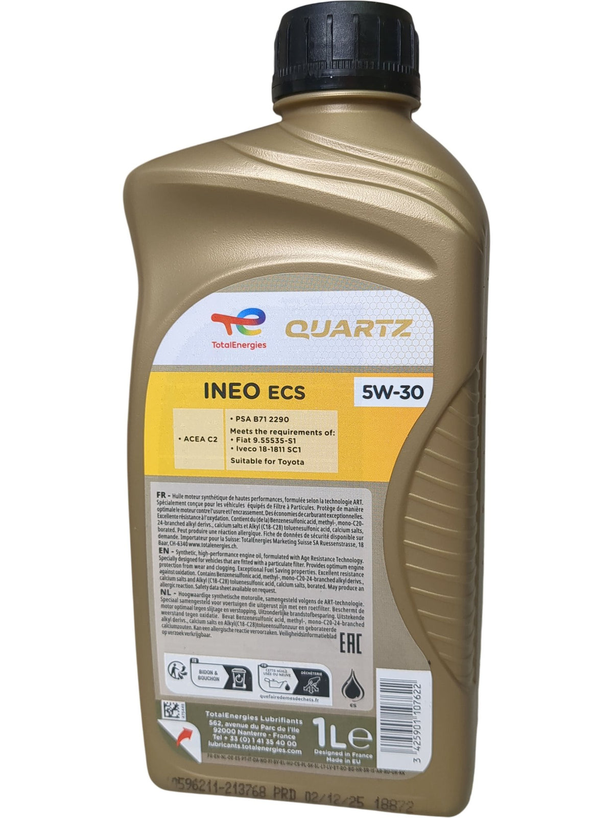 TotalEnergies | Quartz INEO ECS | 5W-30 | 1L
