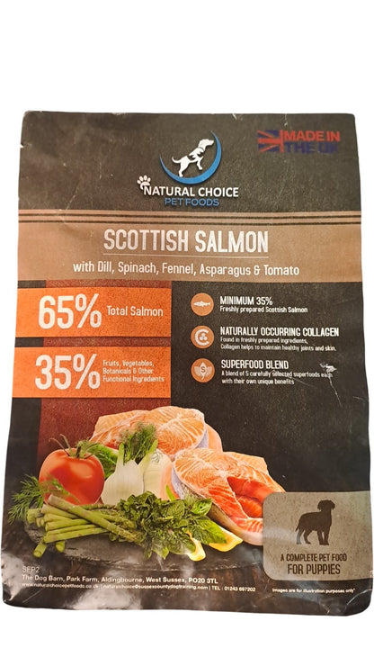 Natural Choice | Scottish Salmon Dog Food | 2KG