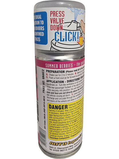 Uber Air | Air-Con Cleanser | Summer Berries | 100ml