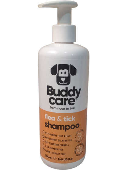 Buddy Care | Flea & Tick Shampoo | 500ml