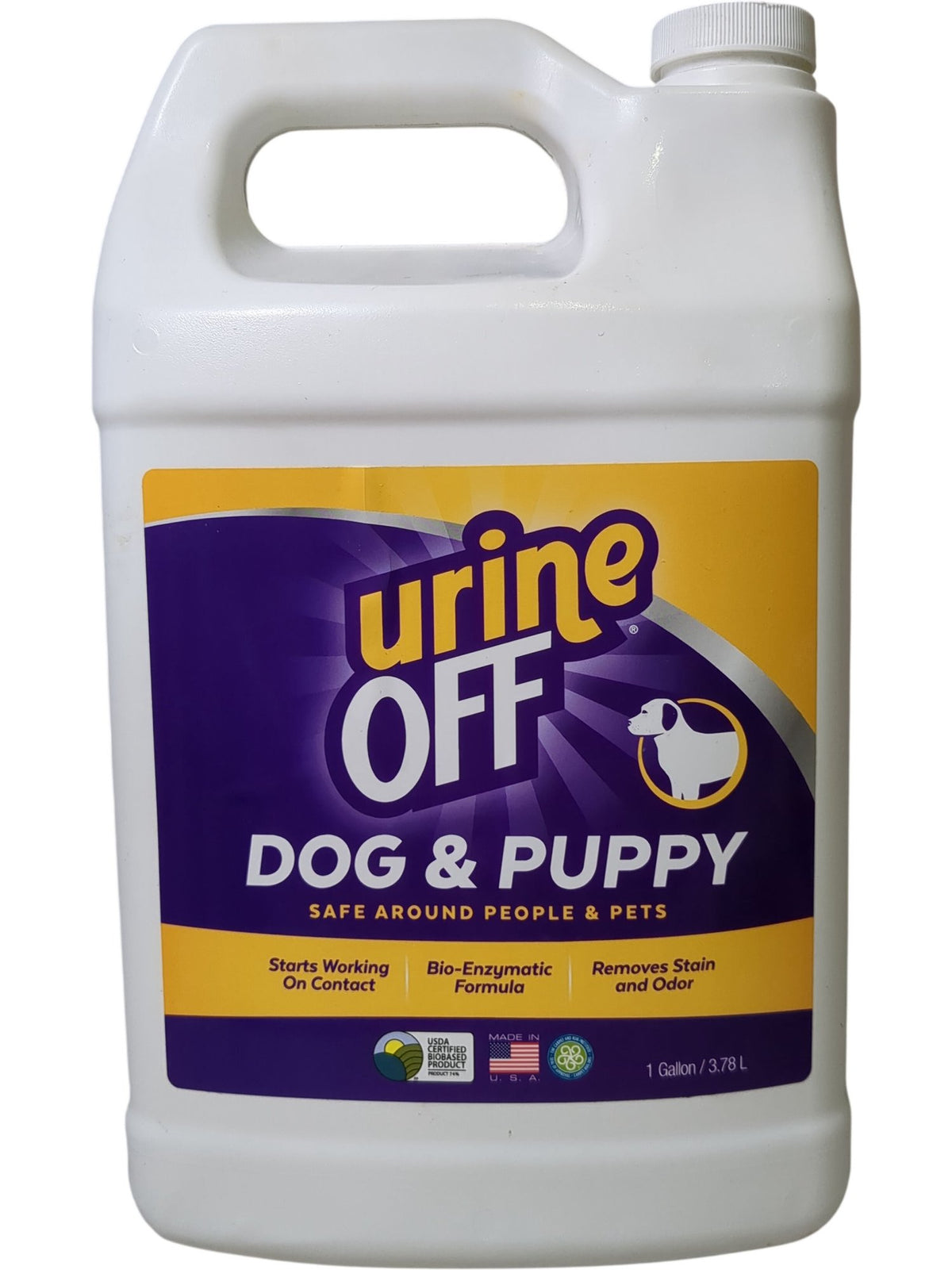 Urine Off | Dog & Puppy Urine Remover | 1 Gallon