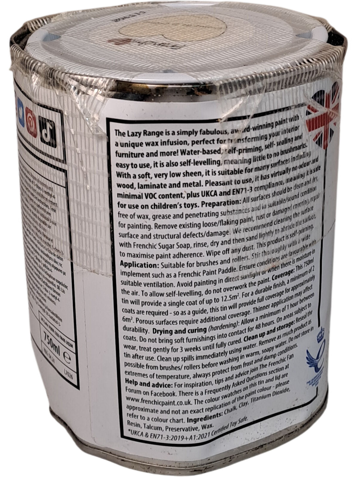 Frenchic | The Lazy Range Chalk & Mineral Paint | 750ml