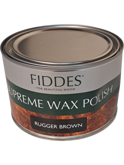 Fiddes | Supreme Wax Polish Rugger Brown | 400ml