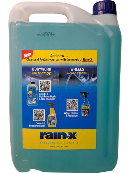 Rain-X | Screen Wash with Insect Remover & Rain Repellent | 5L