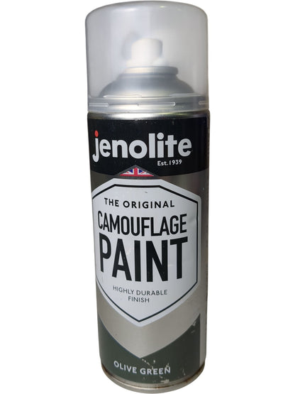 Jenolite | Camouflage Paint | Olive Green | 400ml