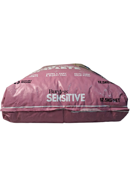 Burgess | Sensitive Adult Complete Dog Food | Salmon | 12.5KG