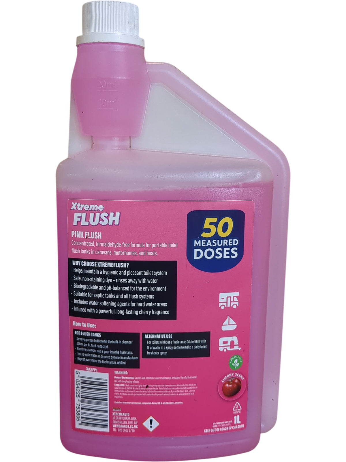 Xtreme Flush | Pink Flush Toilet Cleaner | 1L