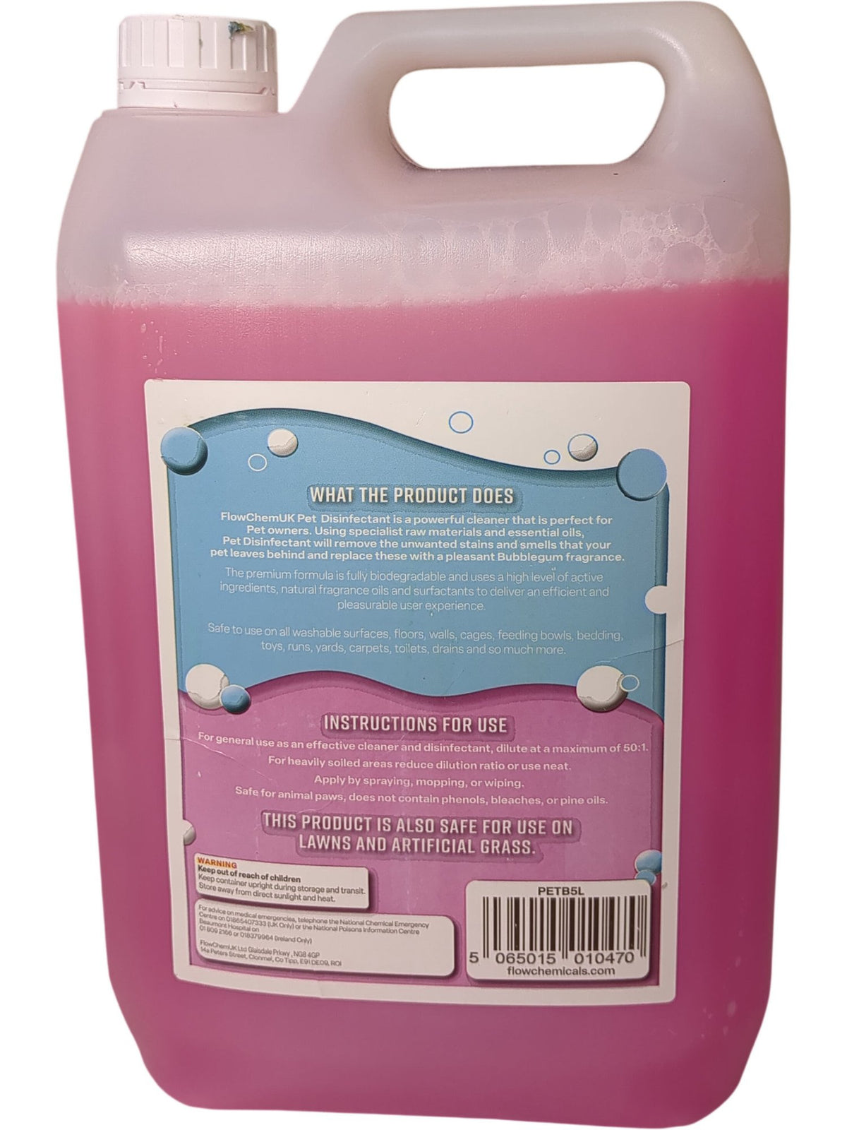 Flow | Pet Disinfectant | 50:1 Concentrate | 5L
