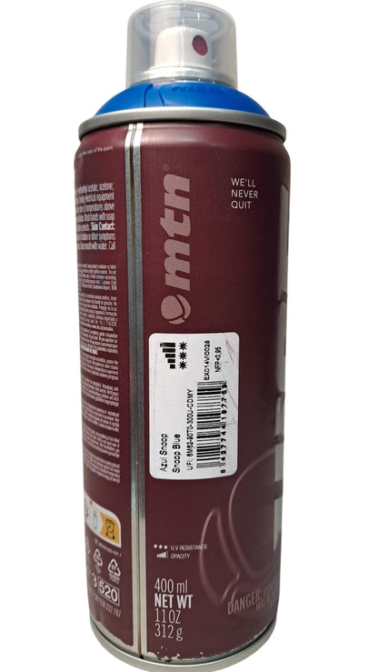 MTN | Spray Paint | Snoop Blue | 400ml