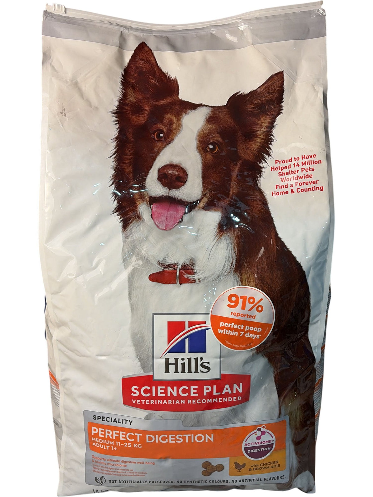 Hill's | Science Plan Perfect Digestion Dog Food | Chicken | 14kg