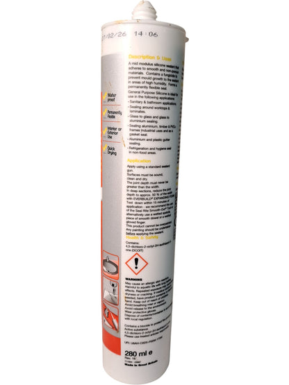 Everbuild | General Purpose Silicone | White | 280ml