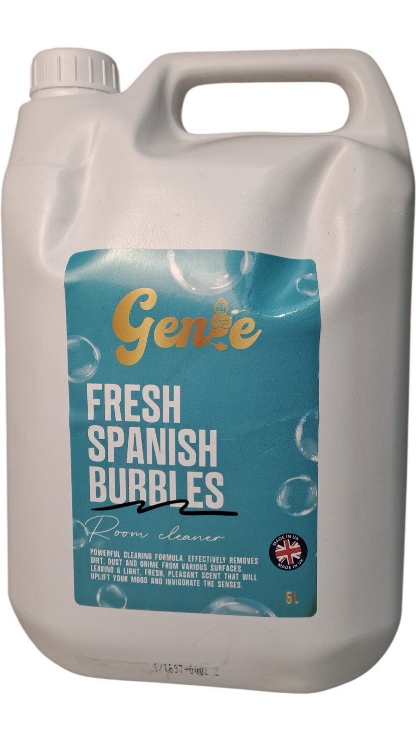 Genie | Fresh Spanish Bubbles Room Cleaner | 5L