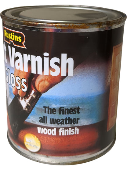 Rustins | Yacht Varnish | Gloss | 500ml